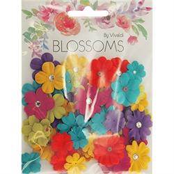 AussieSuperStore Art & Craft Essentials Spring Blend Bright Flowers Spring Blend Bright  | Artificial Flower Party Decoration 9323823204105 BLOS19006